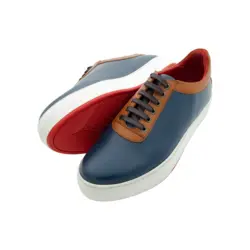 کتانی چرم مردانه مدل اسپرت بندی کد – 0069TS