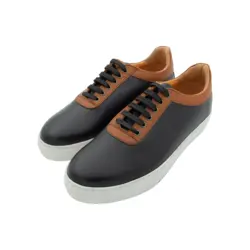 کتانی چرم مردانه مدل اسپرت بندی کد – 0069TS