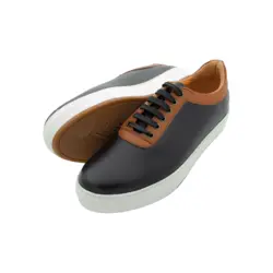 کتانی چرم مردانه مدل اسپرت بندی کد – 0069TS