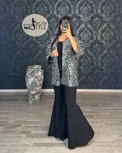 کت پولک آینه ای کد : 8143