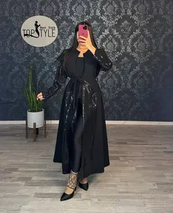 مانتو پولک آینه ای کد : 7896