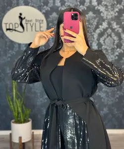 مانتو پولک آینه ای کد : 7896