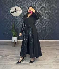 مانتو پولک آینه ای کد : 7896