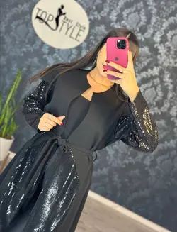 مانتو پولک آینه ای کد : 7896