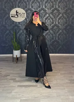 مانتو پولک آینه ای کد : 7896