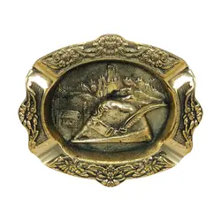 زیرسیگاری برنجی برنزی طرح کلاه