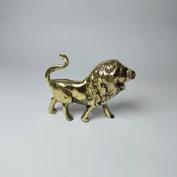 شیر برنجی برنزی نر سایز کوچک