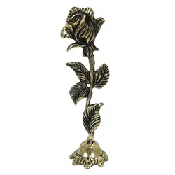 گل رز برنجی برنزی یک طرفه کوچک