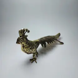 طاووس دم پهن برنجی برنزی