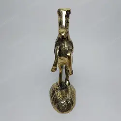 مجسمه اسب برنزی برنجی مدل پرشی دو طرفه