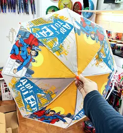 چتر پسرانه طرح سوپرمن