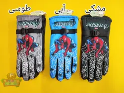 دستکش زمستانی مرد عنکبوتی