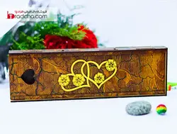 جذابترین طرح برش لیزر جعبه وباکس کادوشکلات تولدو روز ولنتاین