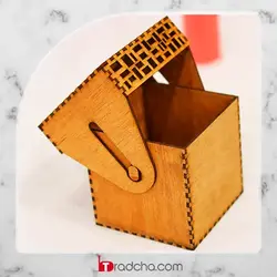 دانلود طرح برش لیزر جعبه و باکس هدیه چوبی 3میلیمتری | طرادچا