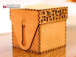 دانلود طرح برش لیزر جعبه و باکس هدیه چوبی 3میلیمتری | طرادچا