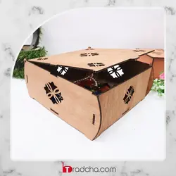 طرح برش لیزر جعبه کادویی و جواهرات با فرمت cdr,ai |طرادچا