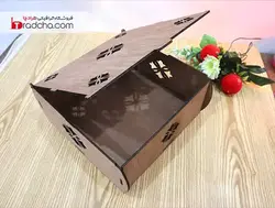 طرح برش لیزر جعبه کادویی و جواهرات با فرمت cdr,ai |طرادچا