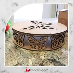 دانلود جذابترین طرح برش لیزر باکس چوبی شکل پروانه |طرادچا
