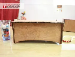 جذابترین طرح رایگان برش لیزر جعبه چوبی زیبا با درب |طرادچا