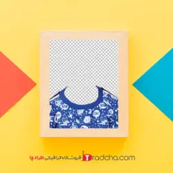 فایل دوربری شده تیشرت پسرانه طرحداربدون چهره برای مونتاژ عکس