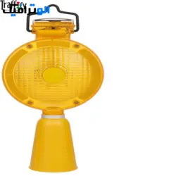 چراغ آذرخش سولار | چراغ چشمک زن ایمنی سولار | فروشگاه اینترنتی الو ترافیک