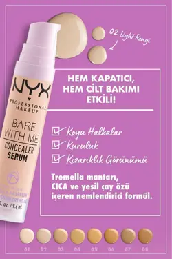 کانسیلر  آرایش حرفه ای NYX اورجینال NYX Professional Makeup BWMKPTCSRM