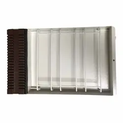 سینی رنگ آمیزی فلزی با جای لام شیاردار - شرکت طلایه طب آزما