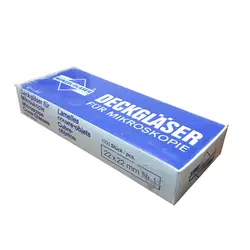 لامل میکروسکوپ برند Menzel مدل 22*22 بسته 1000 عددی - شرکت طلایه طب آزما