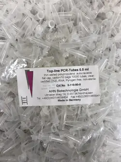 میکروتیوب 0.5 سی سی PCR مدل DNA RNA Pyrogen free - شرکت طلایه طب آزما
