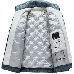 کاپشن پشمی طرح دار زمستانه