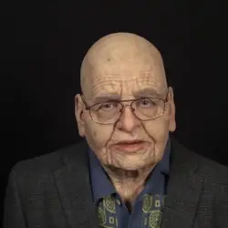 ماسک طبیعی سیلیکونی پیرمرد