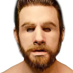 ماسک سیلیکون و موی طیبعی فول بادی