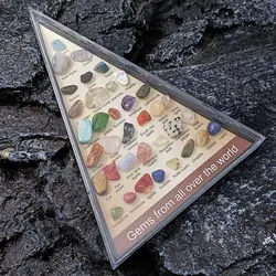 کالکشن سنگهای قیمتی و درمانی ۳۶ عدد