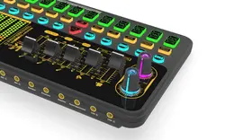 ست کامل حرفه ای استدیو میکروفن هدفون و کارت صدا Midex
