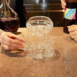 ست شات ۶ عددی و جام نوشیدنی