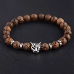 دستبند دستساز چوب طبیعی اونیکس Bracelets Onyx Meditation
