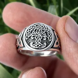 انگشتر درخت زندگی (وایکینگ) Viking Tree of Life