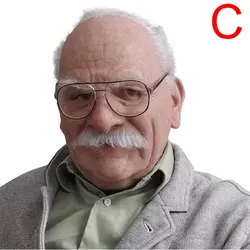 ماسک لاتکس طبیعی Old Man Mask Latex with Hair