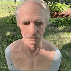 ماسک لاتکس طبیعی Old Man Mask Latex with Hair