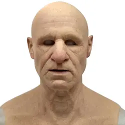 ماسک لاتکس طبیعی Old Man Mask Latex with Hair