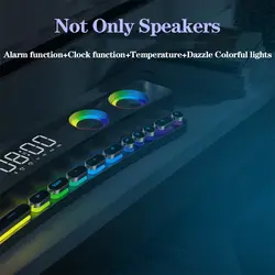 اسپیکر سه بعدی لد دار سابوفر صفحه نمایش Soundbar 3D Stereo