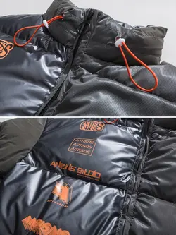 کاپشن زمستانه پارکاس ژوباکس Winter Parkas Coat Hip Hop Oversize Jacket