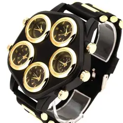 ساعت لاکچری ۵ موتوره کوارتز آستون وریست Luxury Quartz Wristwatch Clock