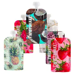 پکیج شیشه شیر و اکسسوری کودک تویست شیک صورتی