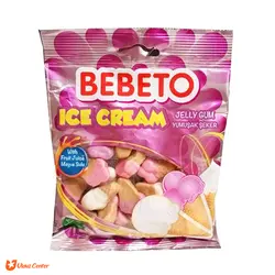 پاستیل بستنی قیفی ببتو 80 گرم - فروشگاه اینترنتی اولدوز سنتر