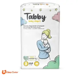 پوشک بچه Tabby سایز 3 بسته 34 عددی - فروشگاه اینترنتی اولدوز سنتر