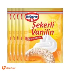 وانیل شکری بدون گلوتن دکتر اوتکر بسته 5 عددی - فروشگاه اینترنتی اولدوز سنتر