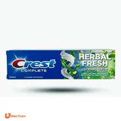 خمیر دندان کرست مدل Complete HERBAL FRESH حجم 100 میلی لیتر - فروشگاه اینترنتی اولدوز سنتر