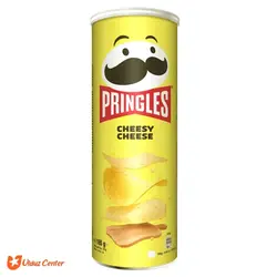 چیپس پرینگلز با طعم پنیر مدل Cheesy Cheese وزن 165 گرم - فروشگاه اینترنتی اولدوز سنتر