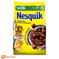 کورن فلکس نسکوئیک نستله حاوی ویتامین، آهن و کلسیم 450 گرم - فروشگاه اینترنتی اولدوز سنتر